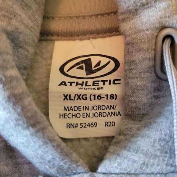 Athletic Works Women's Gray Hoodie Size XL - Picture 4 of 4